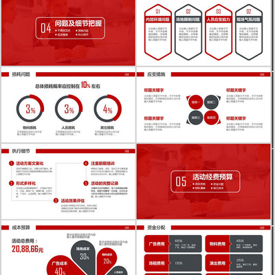 2020活动策划品牌推广方案书PPT模板幻灯片